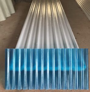 Telha-de-Fibra-de-Vidro-Translucida-Trapezio-TR-40-980-Transparente-Leitosa-e-Sao-Paulo-SP-Santo-Andrpe-Ondulada-244-x-110-183-x-1010-6-Metros-4-5-Peso-Preço-Por-M2 PRFV Poliéster Reforçado Com Fibra de Vidro São Paulo Ribeirão Preto SP