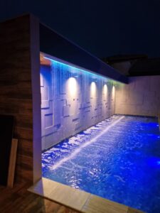 Cascata de Fibra de Vidro De Embutir Tipo Chuveiro de Teto Estilo Chuva Cachoeira e Parede Lamina D'água em Aço Inox Chuca Chuveirinho 100 Cm 120 Cm 150 Cm 180 Cm 200 Cm 250 Cm 300 Cm Goiânia Manaus Porto Alegre Curitiba São Paulo Salvador BA