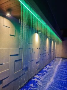 Cascatas Para Piscinas Tipo Chuveiro em Fibra de Vidro 50cm até 4 Metros em São Paulo SP Belo Horizonte Minas Gerais Brasília DF