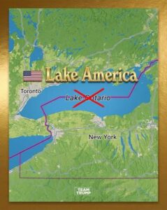 Trump signs order to rename Lake Ontario as Lake America